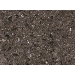 artificial dark brown quartz stone
